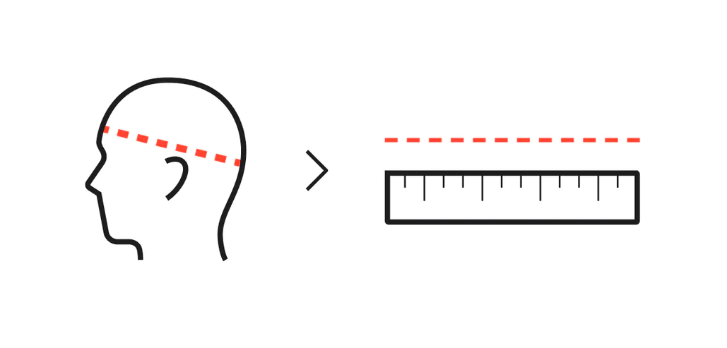 Linked Safe smart helmet fit reference